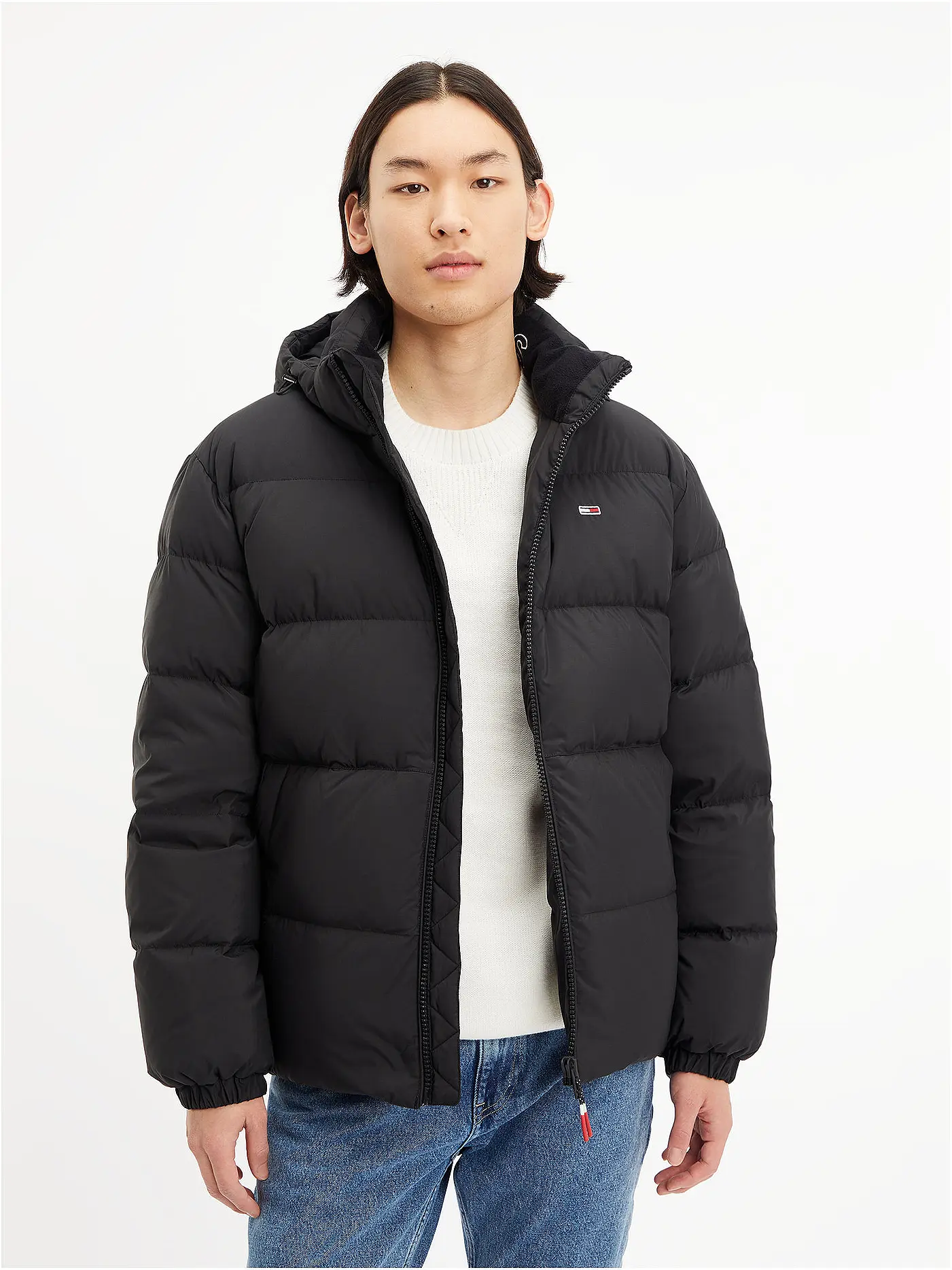 TOMMY JEANS | Steppjacke | schwarz